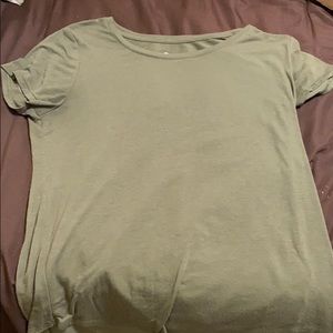 Plain Olive Green Tee